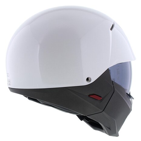HJC I20 Streetfighter helmet pearl white semi flat black