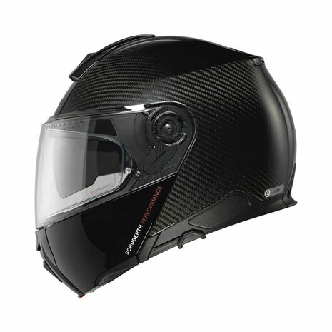 Schuberth C5 Carbon Modular Motorcycle Helmet - gloss carbon black