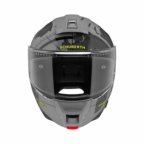 Schuberth C5 Globe Modular Motorcycle Helmet - Matt Grey Black