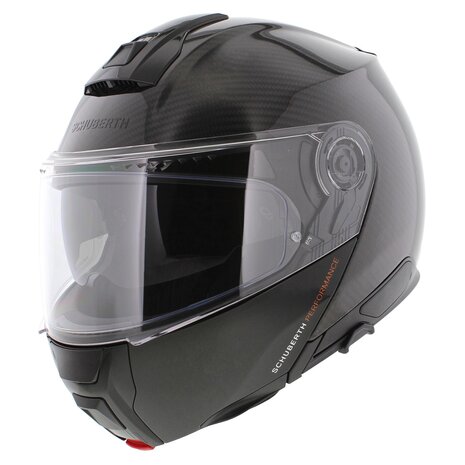 Schuberth C5 Carbon Modular Motorcycle Helmet - gloss carbon black