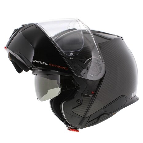 Schuberth C5 Carbon Modular Motorcycle Helmet - gloss carbon black