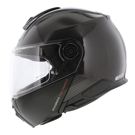 Schuberth C5 Carbon Modular Motorcycle Helmet - gloss carbon black
