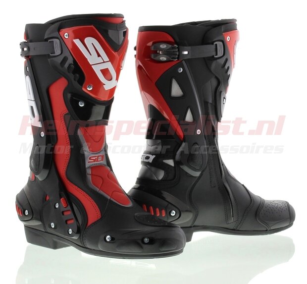 Sidi ST motorcycle boot black/red