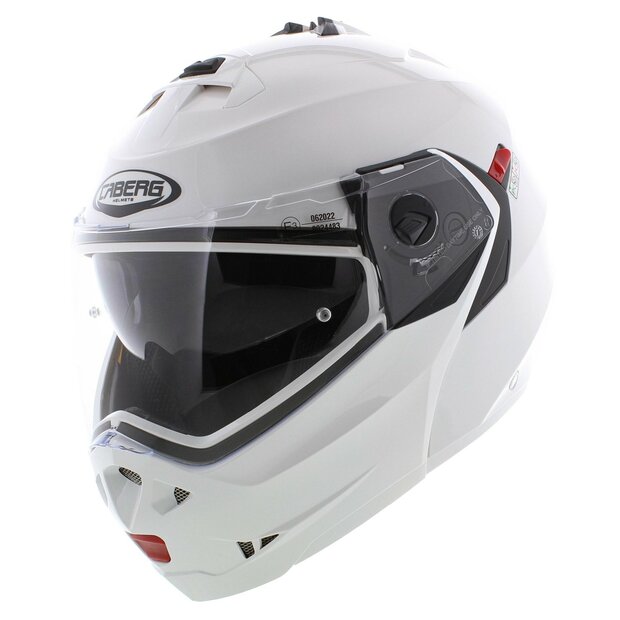 Caberg Duke X Gloss White Modular Motorcycle Helmet