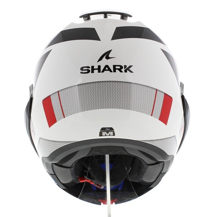 Shark EVO ES Kryd White Black Red