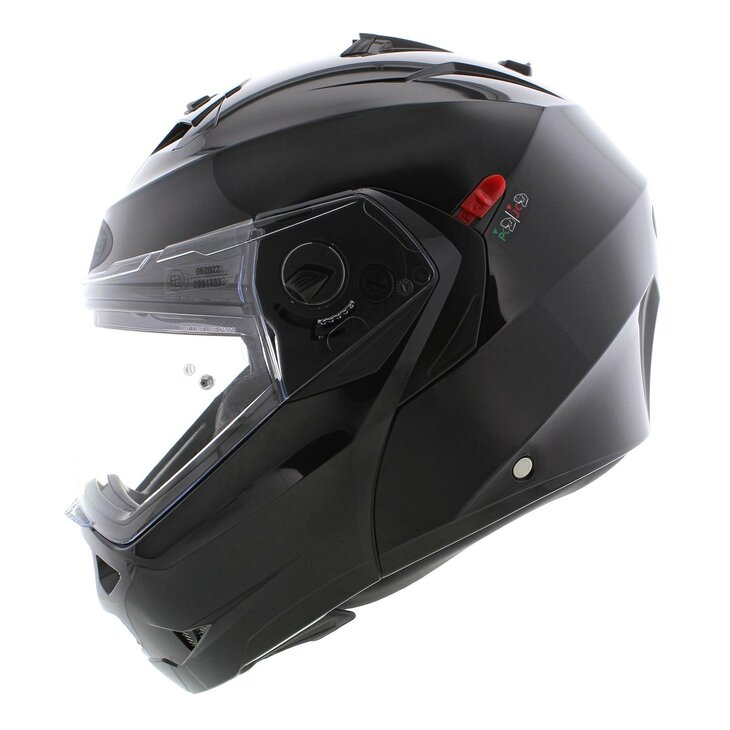 Caberg Duke X Smart Gloss Black - Modular Motorcycle Helmet