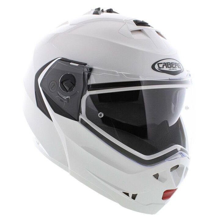 Caberg Duke X Gloss White Modular Motorcycle Helmet