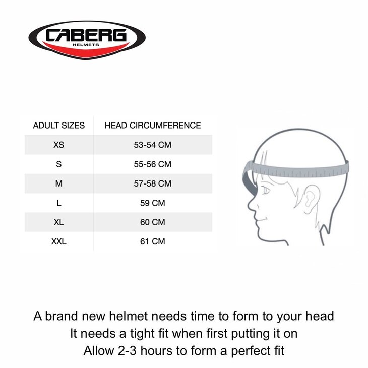 Caberg Freeride X Open face helmet Gloss White